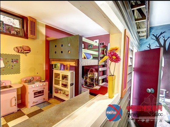 英国温馨惬意充满童趣住宅设计