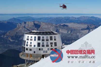 阿尔卑斯山之巅“太空”旅馆将配备风力发电机