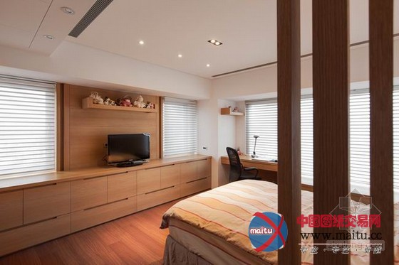 台湾木质色调的现代别墅装修