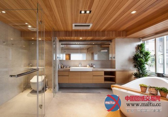 台湾木质色调的现代别墅装修