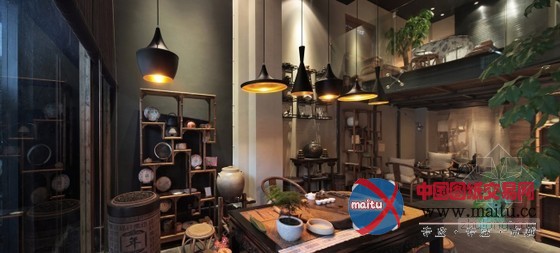 中国韵调的静谧空间 茶馆设计