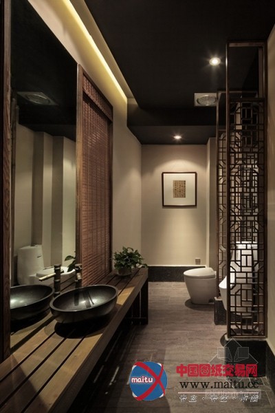 中国韵调的静谧空间 茶馆设计