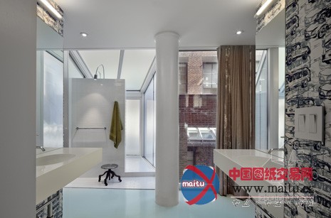 纽约570平方米的豪华阁楼公寓设计