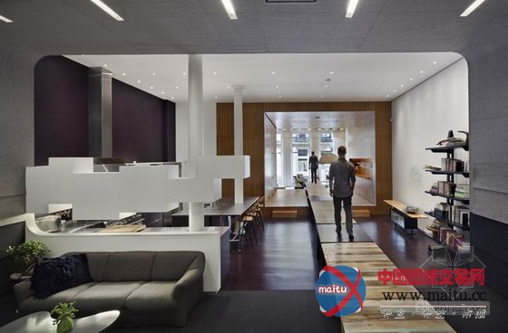 纽约570平方米的豪华阁楼公寓设计