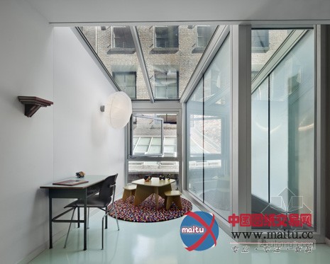 纽约570平方米的豪华阁楼公寓设计