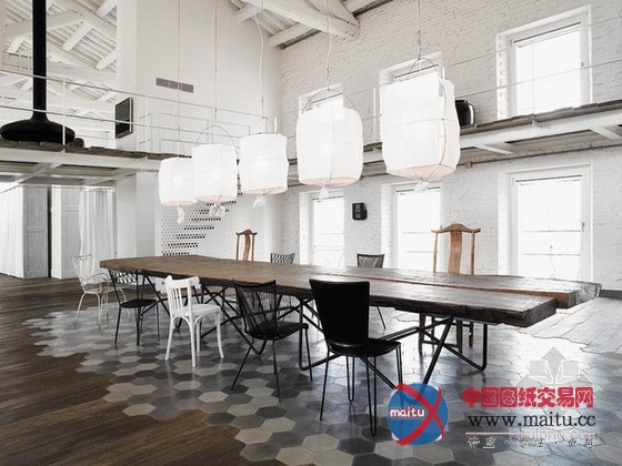 现代乡村风格loft住宅 独特的元素点亮空间