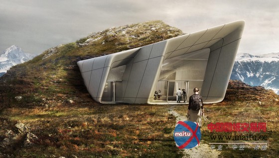 扎哈•哈迪德设计的德国半山博物馆