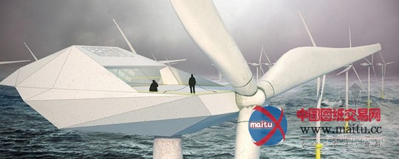 揭开设置在一个近海的风力涡轮机的计划