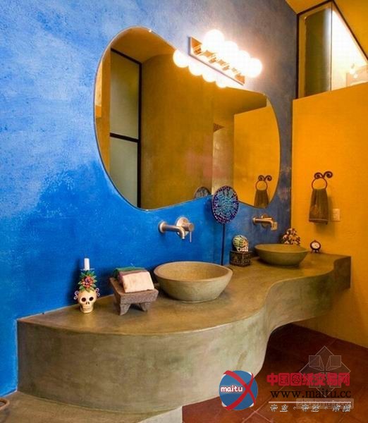 墨西哥色彩缤纷的住宅设计 异域风情十足