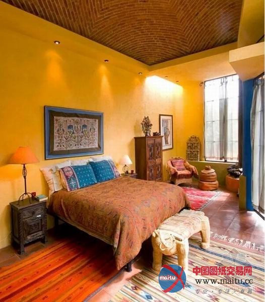 墨西哥色彩缤纷的住宅设计 异域风情十足