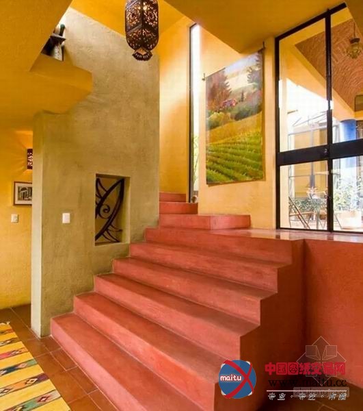 墨西哥色彩缤纷的住宅设计 异域风情十足