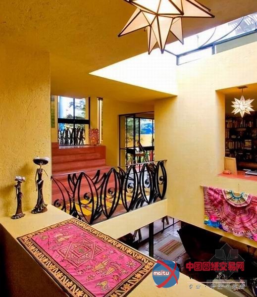 墨西哥色彩缤纷的住宅设计 异域风情十足