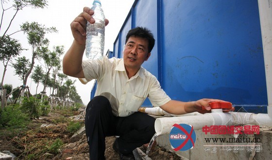 天津移动式“污水处理厂” 日处二次用水3百吨