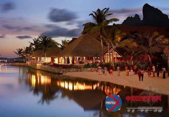 大溪地波拉波拉四季酒店设计 享受海风吹拂的舒适