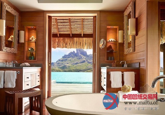 大溪地波拉波拉四季酒店设计 享受海风吹拂的舒适