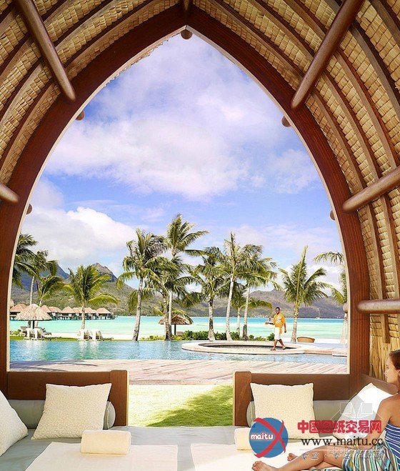 大溪地波拉波拉四季酒店设计 享受海风吹拂的舒适