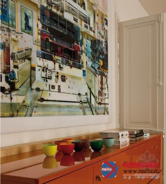 法国巴黎公寓设计 空间充满艺术气息