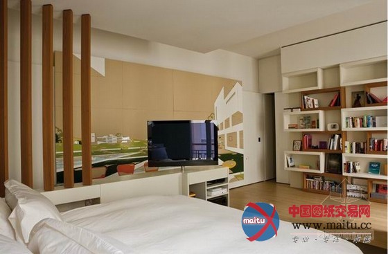 法国巴黎公寓设计 空间充满艺术气息