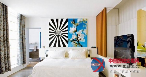 法国巴黎公寓设计 空间充满艺术气息