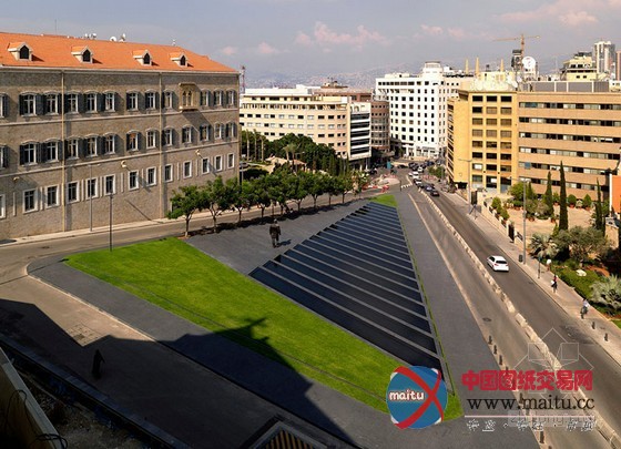 vladimir djurovic设计的hariri纪念公园