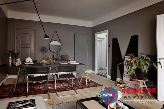 简约大方的47㎡公寓设计 软装搭配丰富