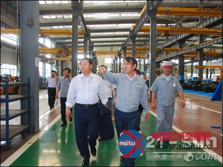 韩国驻上海总领事馆总领事访现代(江苏)