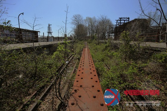 纽约市皇后区的铁轨公园