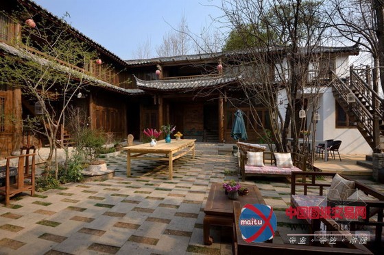 丽江花间堂唯美人文客栈墨香院 瞬间穿越古时私塾