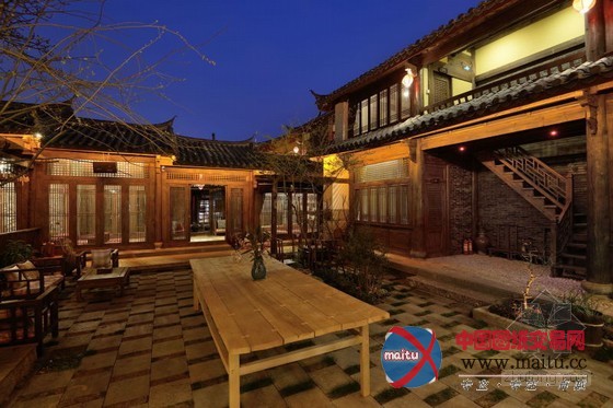 丽江花间堂唯美人文客栈墨香院 瞬间穿越古时私塾