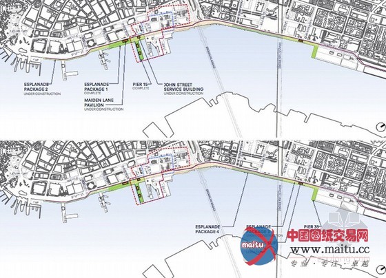 SHoP Architects设计的纽约新东河水前广场