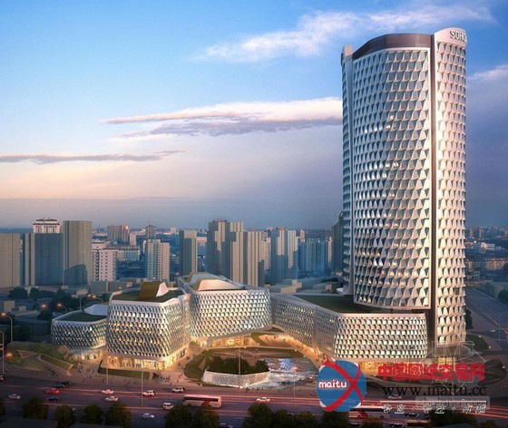 UNStudio设计的上海SOHO海伦广场塔