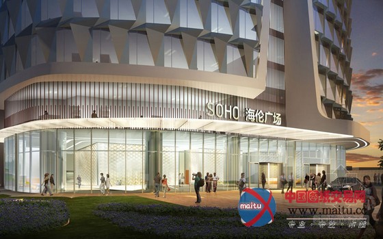 UNStudio设计的上海SOHO海伦广场塔