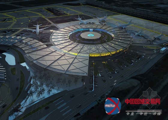 理查德•罗杰斯设计的里昂Lyon-SainExupery机场