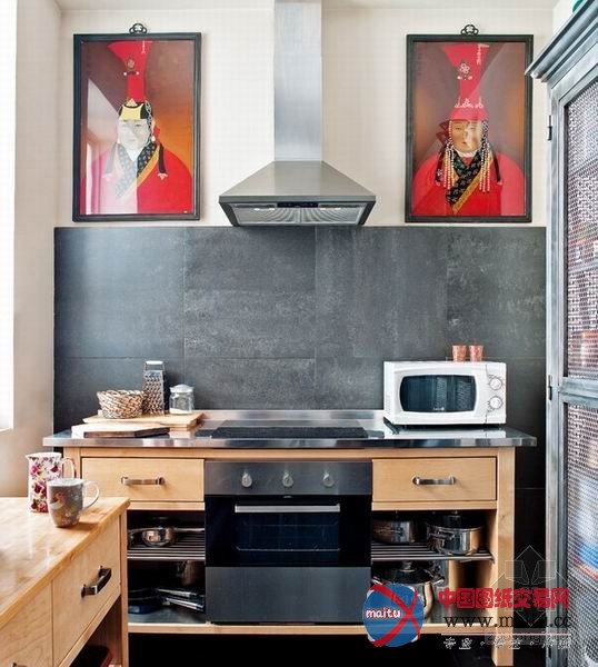 混搭又充满艺术感的公寓装修设计