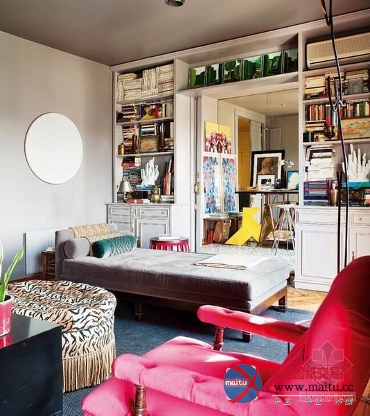 混搭又充满艺术感的公寓装修设计