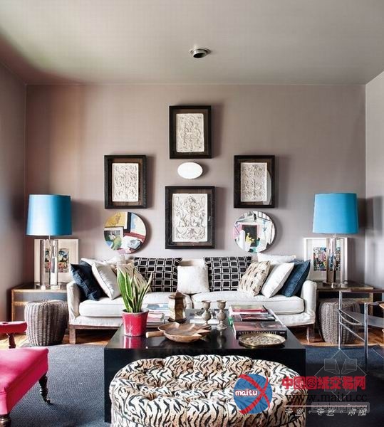 混搭又充满艺术感的公寓装修设计