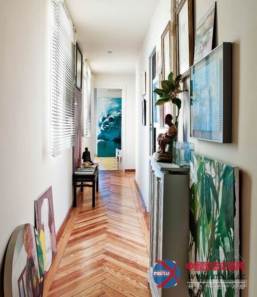 混搭又充满艺术感的公寓装修设计