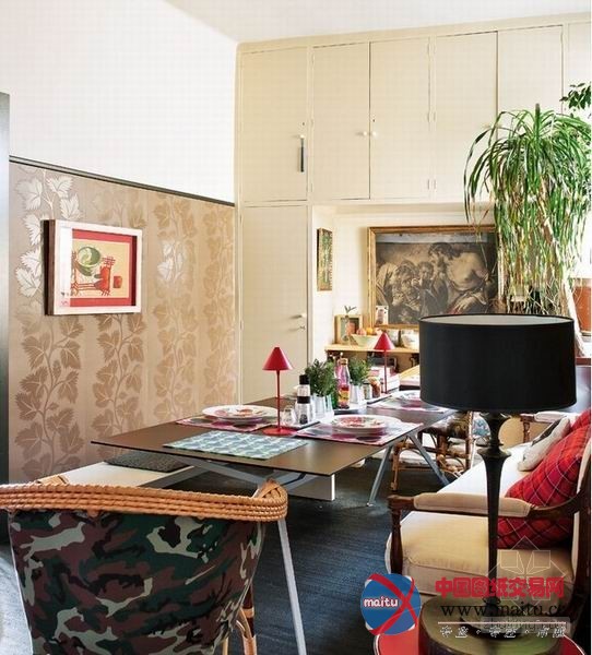 混搭又充满艺术感的公寓装修设计