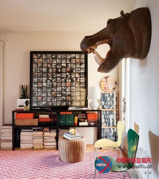 混搭又充满艺术感的公寓装修设计