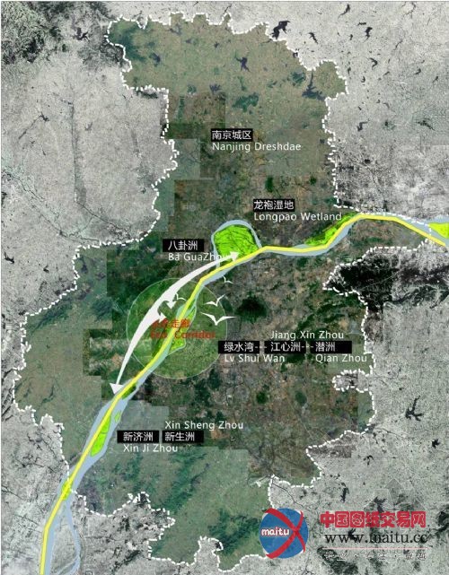 德国戴水道设计的新加坡-南京生态科技岛湿地公园概念方案设计获得竞赛第一名