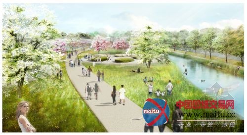 德国戴水道设计的新加坡-南京生态科技岛湿地公园概念方案设计获得竞赛第一名