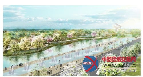 德国戴水道设计的新加坡-南京生态科技岛湿地公园概念方案设计获得竞赛第一名