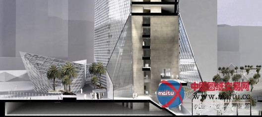 SOM的沙特阿拉伯muqarnas-tower塔进展