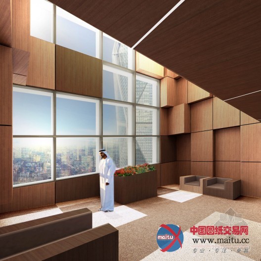 SOM的沙特阿拉伯muqarnas-tower塔进展