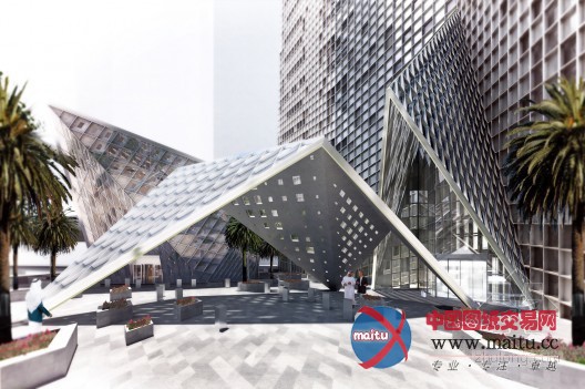 SOM的沙特阿拉伯muqarnas-tower塔进展