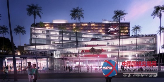 OMA设计的圣莫妮卡市竞标提案