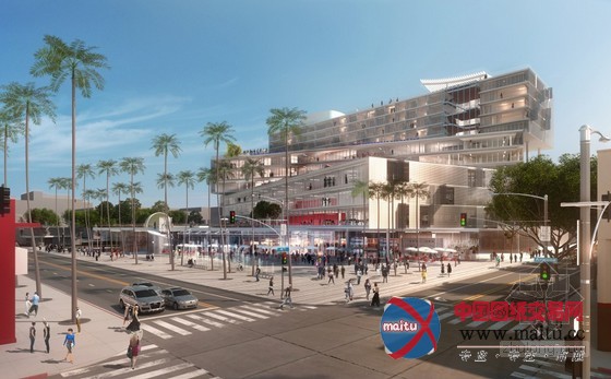 OMA设计的圣莫妮卡市竞标提案