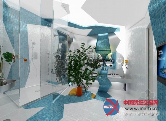 前卫概念浴室设计 被指又土又黄让人傻眼