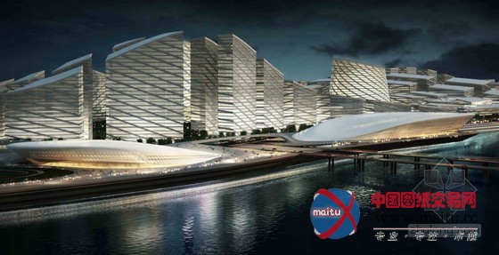 Symbiosis设计的印度坎普尔滨江开发提案