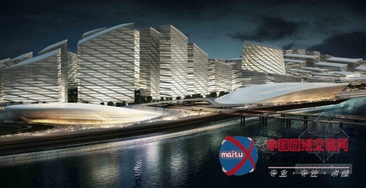 Symbiosis设计的印度坎普尔滨江开发提案